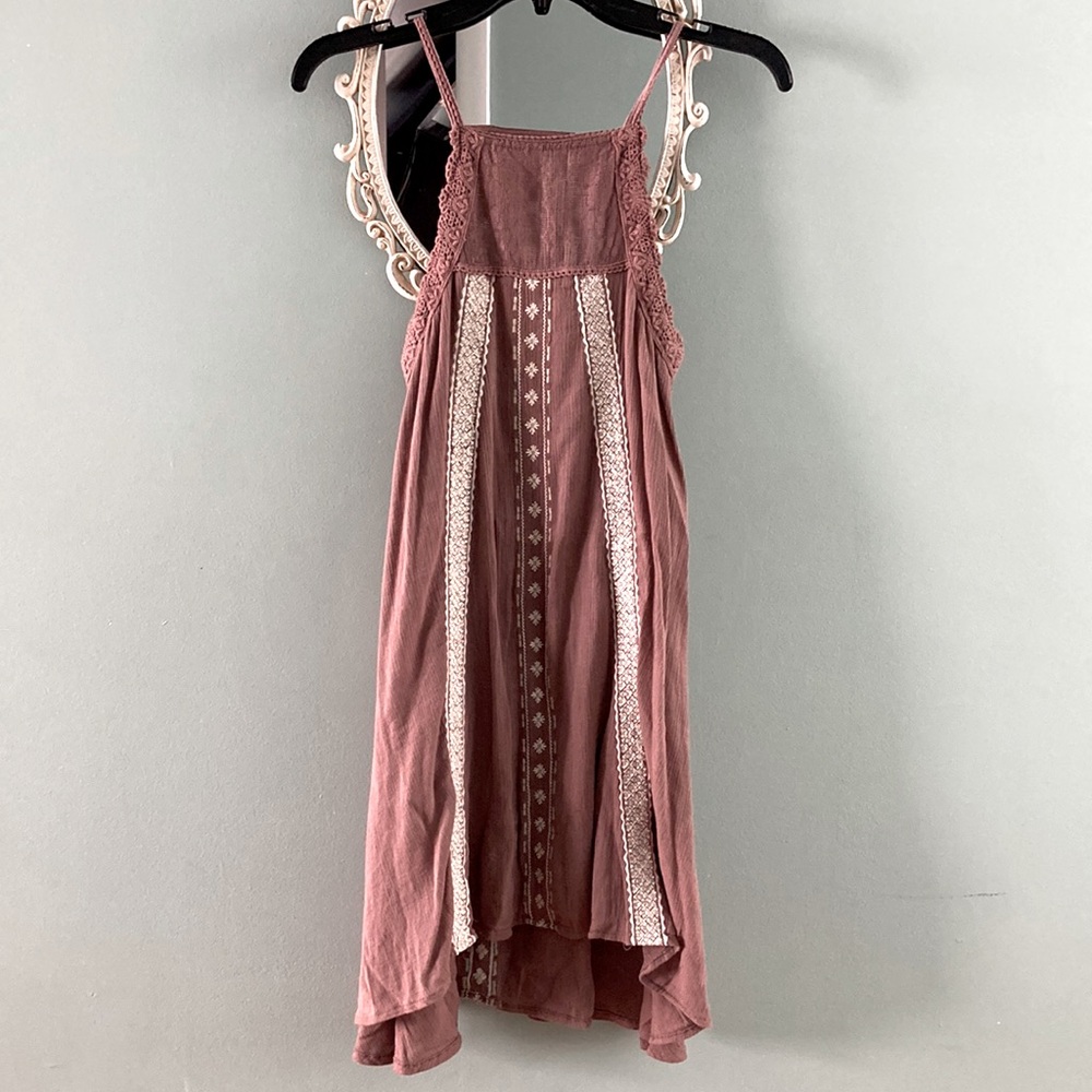 Lavender colored dress